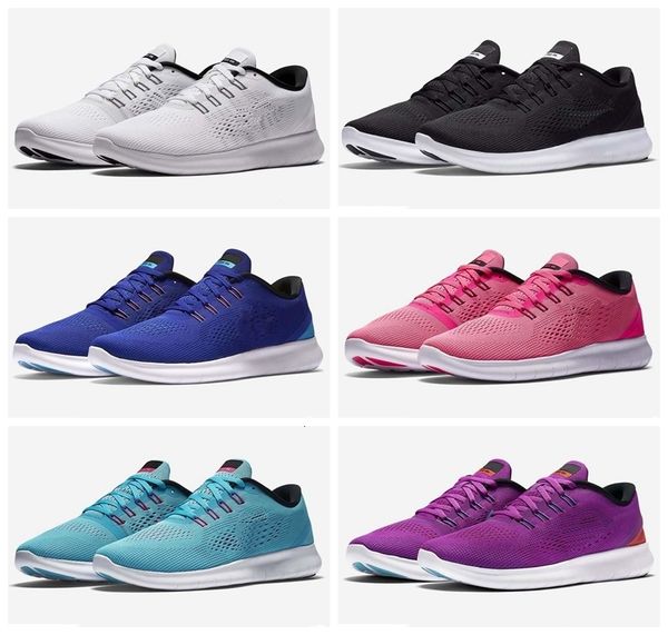 

barefoot women 5.0 cushioning running shoes originals rn 5.0 breathable sports tennis sneakers 36-45, Black