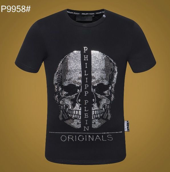 

2018 new fashion spring brand mens t-shirt men's short sleeve t shirt upscale luxury men shirt clothing elastic-w3, White;black