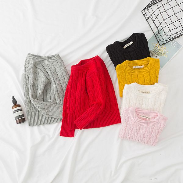 

2019 новые моды девочек и мальчиков свитера 1-7years детей свитер # 18022, Blue