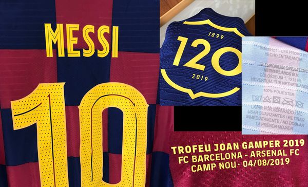 

2019 Griezmann Match Worn Player Выпуск патча MESSI SOccer badge Текстиль для дома