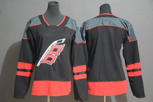 

2019 Men Women Youth Kids Carolina Hurricanes Blank No Name No Number Black Jerseys All Stiched Hockey Jersey Boy Girls
