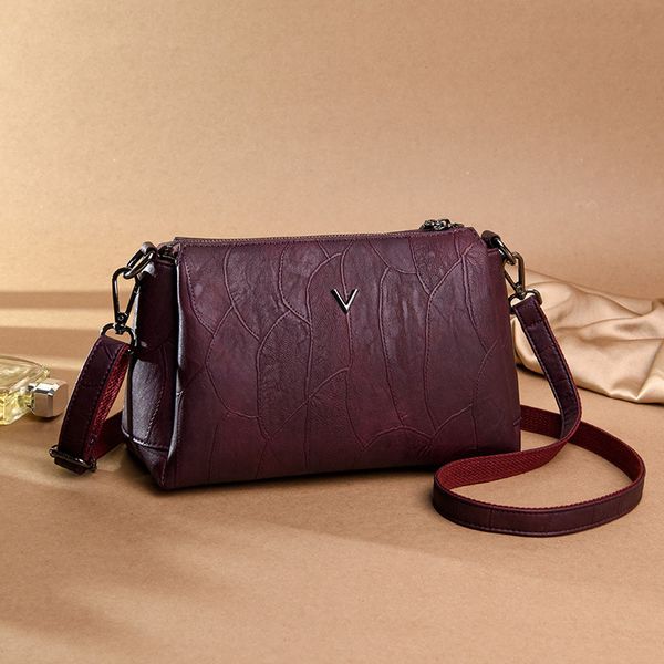 

female shoulder bag flap bags for girls hand bag woman red fashion women tote bolso mujer