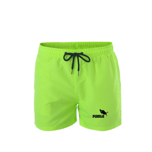 

brand men's beach pants print swimming shorts pants beach board shorts swimwear men's running surf, White;black