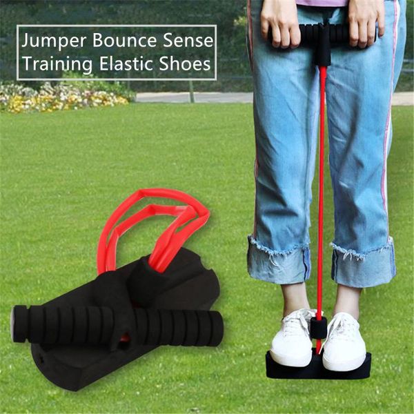 

jumper bounce sense training toy foam frog jumper elastic shoe kids children outdoor sports bouncing training