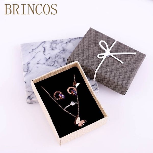 

new 1pc square jewelry organizer box engagement ring for earrings necklace bracelet display gift box holder black red white navy