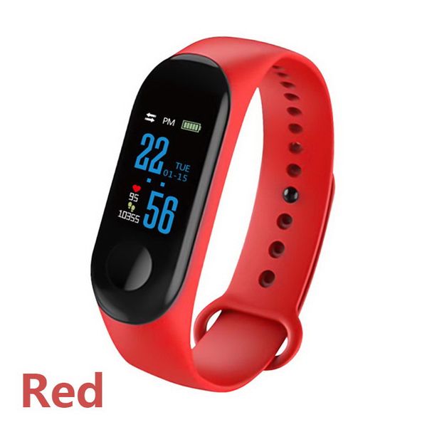 m2 waterproof shock proof smart band watch