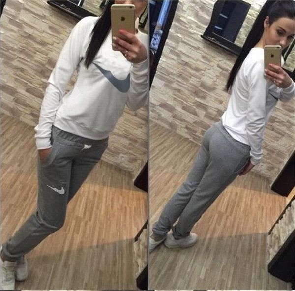 

2019 женские спортивные костюмы с принтом осень спортивные костюмы с длинным рукав