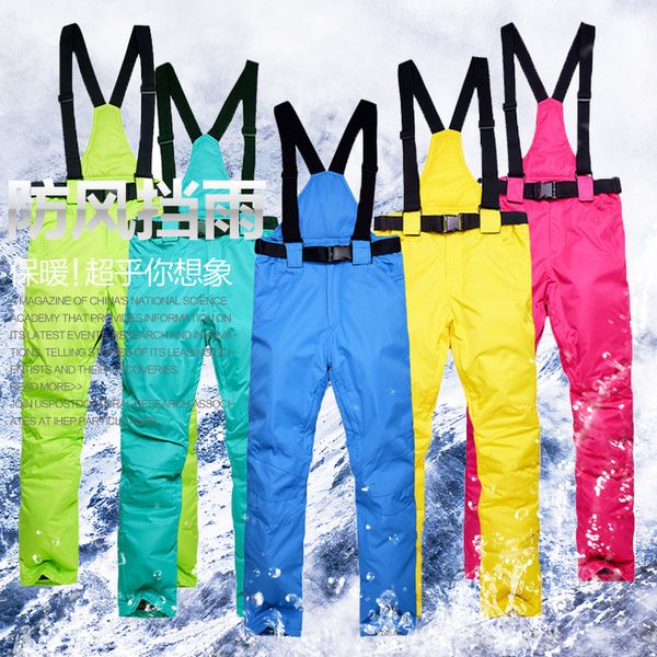 

2019 mountaineering pants for men and women new windproof air-permeable ski pants outdoor waterproof warm hiking