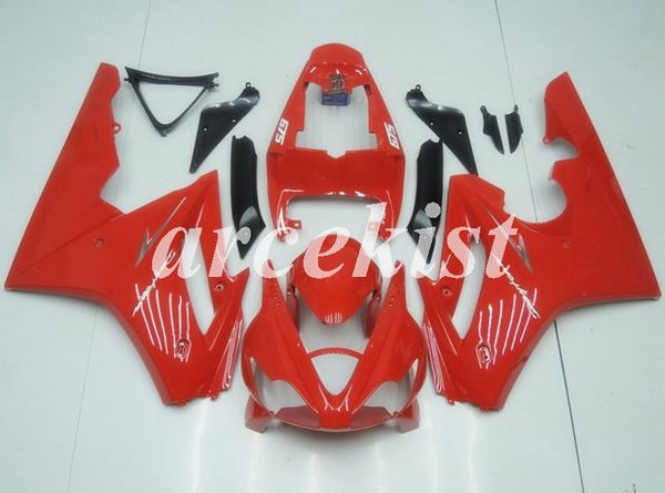 

new abs injection mold motorcycle fairings kit fit for triumph daytona 675r 675 2006 2007 2008 06 07 08 custom red
