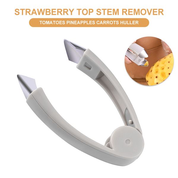 

клубничный huller top стволовые remover клубника помидоры ананасы морковь huller для кухни партии свадьба домашний