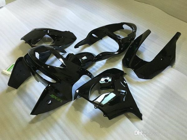 

Обтекатель обтекатель для KAWASAKI Ninja ZX-9R ZX9R ZX 9R 98 99 ZX9R 1998 1999 г. Весь глянцевый черный обтекатель комплект + подарки KC02
