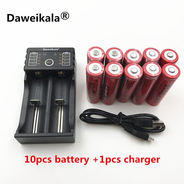 1pcs New Intelligent Charger For 18650 Li-ion Rechargeable Battery