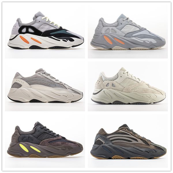 

700 v2 static 3m mauve wave runner inertia salt geode with box running shoes mens women kanye west solid grey triple sport sneakers