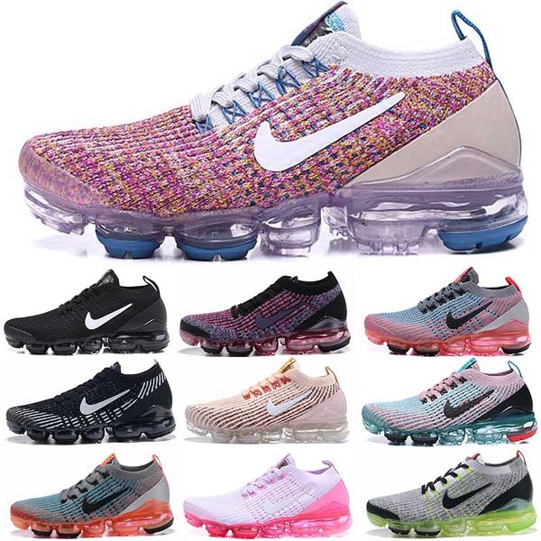 

2020 воздуха vapormax 3.0 высадки на Луну Синяя Фурия вязать кроссовки мужчины женщины вспышка малинового Орео ржавчины тройной черный кроссовки полночь темно