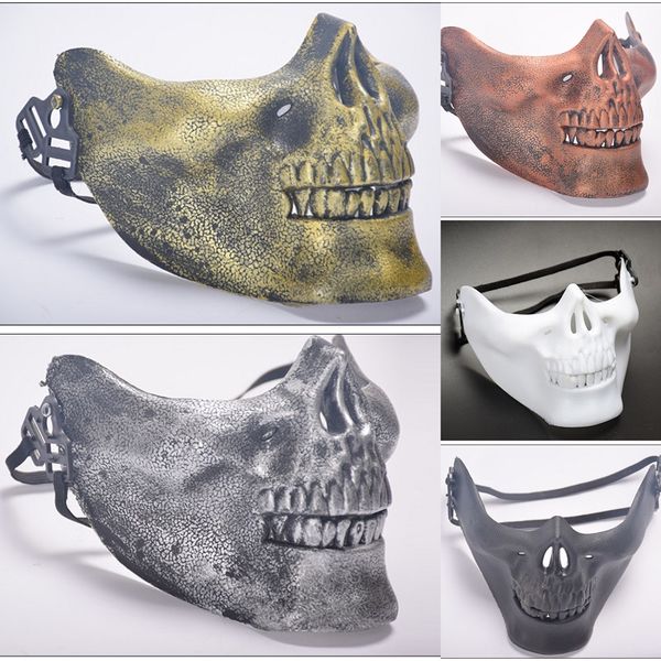 

хэллоуин маски череп маска маскарадная маска необычные платья венецианские маски маскарадные маски пластиковые полумаски 5 цветов бесплатная