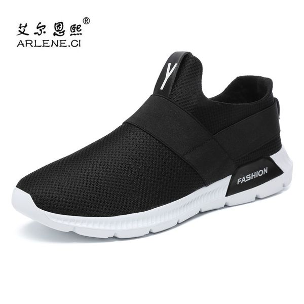 

2019 breathable running shoes for men air mesh light soft sneakers outdoor sports shoes men professional plus size 39-46