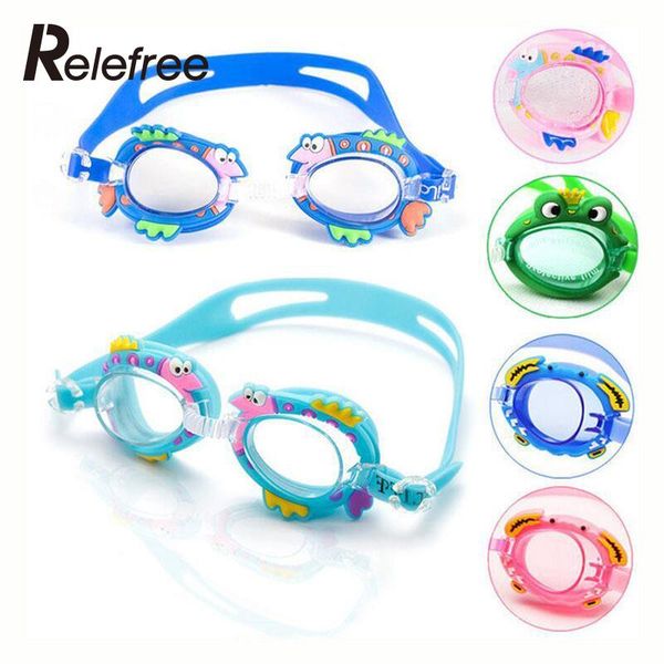 

cartoon kids boys girls eyeglasses outdoor anti fog waterproof swimming glasses