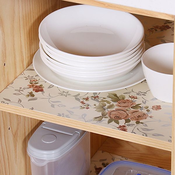 

wardrobe cabinet cupboard paper mat sticker table drawer cabinet shelf liners antibacterial drawer non-slip moisture mildew pad
