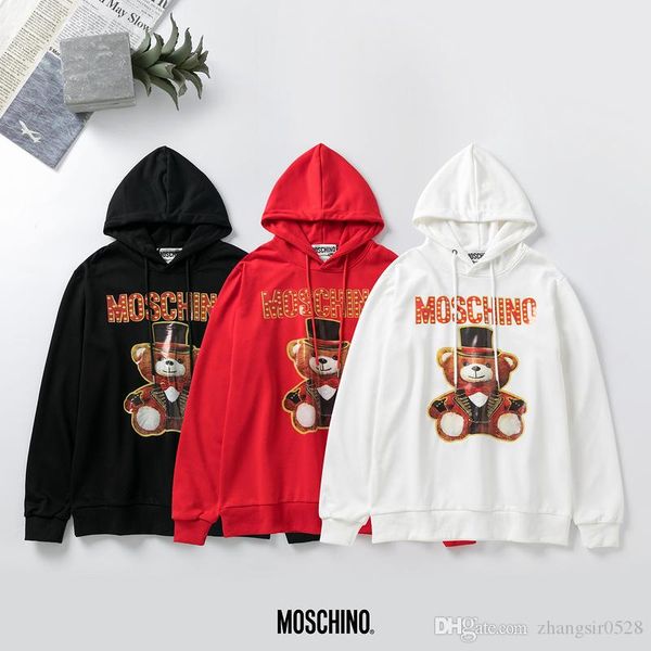 

thick fleece men women casual long sleeve hooded pullover i feel like paul autumn and winter new style pablo kanye west sweatshirts, Black