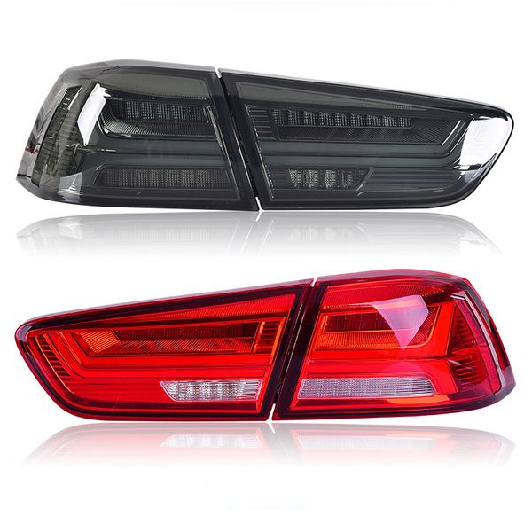 

led tail lamp for mitsubishi lancer / evox 2005 -2016 2017 left right side led tail light reverse light turning signal