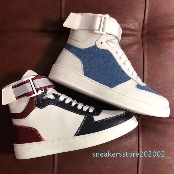 

men's designer boots, rainbow high-up leisure shoes, women's leisure shoes, fashionable leisure shoes, color: 12 types s02, Black