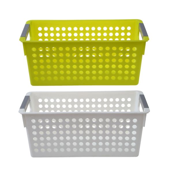 

коѬзинки 2 в понком иле екиѬђеме плаикове Ѭанени / бђнкеѬ оѬганиза, Pink;blue