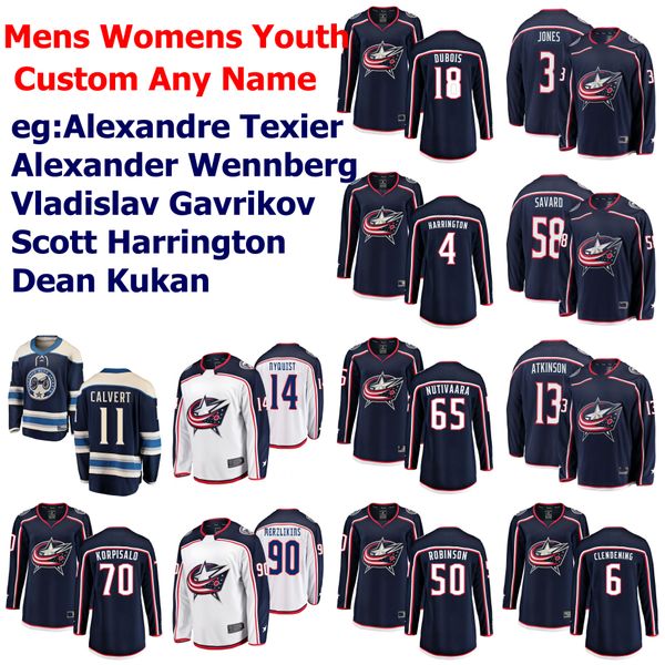 

custom columbus blue jackets hockey jerseys mens ryan murray jersey brandon dubinsky jakob lilja markus nutivaara gustav nyquist stitched, Black;red