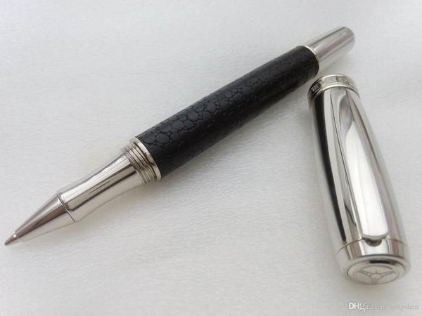 

unique luxury chopardd pen flat series gift metal roller pen new arrival silver color cortex handle