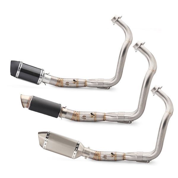 

for mt-07 fz-07 mt07 fz07 mt 07 2014-2017 xsr700 2014-2019 motorcycle full exhaust system pipe muffler pipe