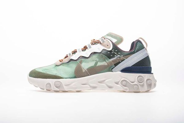 

Продажа Новый 2019 Высокое Качество A + + + Серый Зеленый Синий Epic React Element 87 Кроссовки Женская Мужская Спортивная Обувь Кроссовки Кроссовки