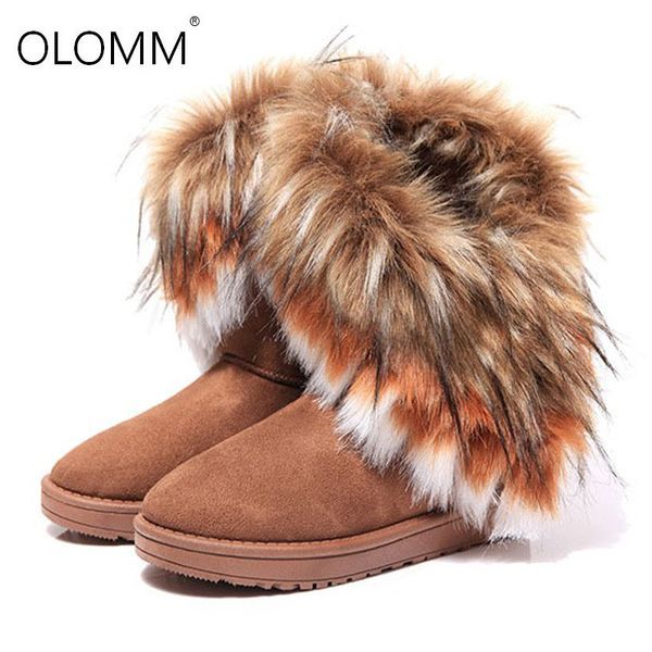 

fashion women's boots winter new snow boots in the tube imitation ladies cotton comfortable warm women's, Black
