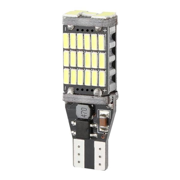 

1pc t15 w16w 45 smd4014 led car reverse parking turn signal braking light bulb signal lamp