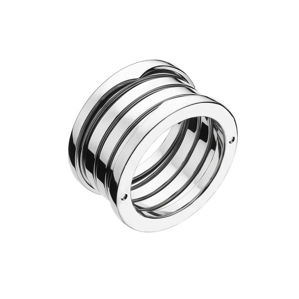 

christmas gift luxury 18k gold plated shiny square cz zircon letter ring for women wedding gift trendy jewelry with logo box, Silver