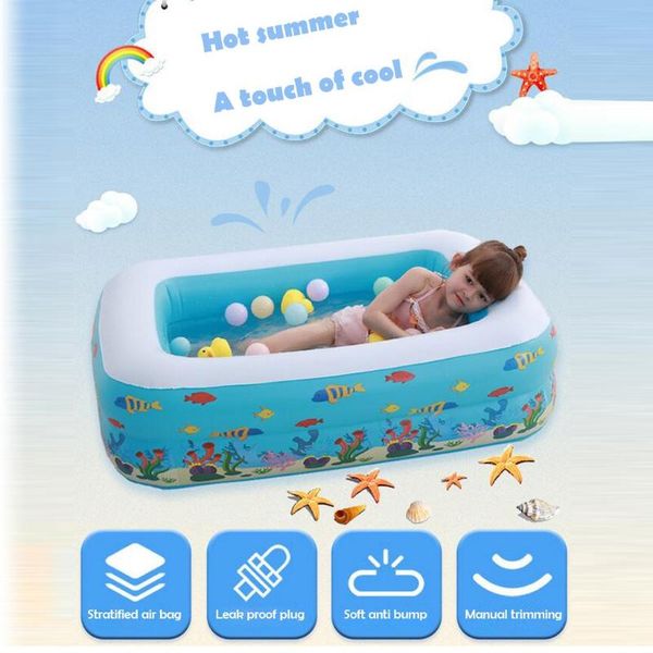 

дети надувной бассейн надувной ванна лета малышей воды fun play