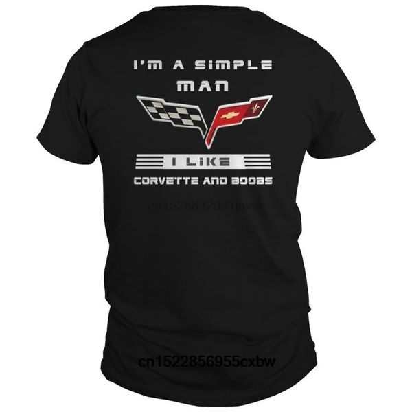 

funny men t shirt women novelty tshirt corvette c6 dob cool t shirt, White;black