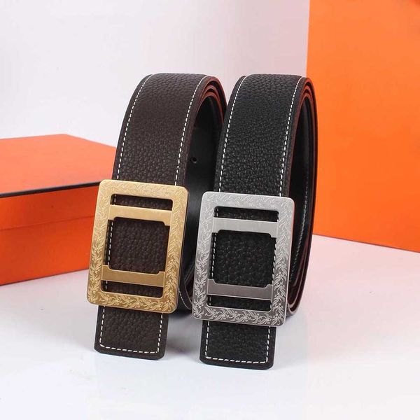 

натуральные кожа дизайнерских ремни для мужчин отдых пояса funluxury мужских сглаживать большие пряжки мужчин пояс с коробкой шириной 38 мм, Black;brown