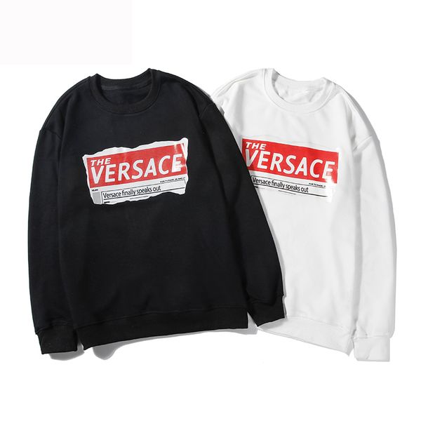 

autumn luxury designer hoodies for men brand pullover sweatshirts with letters fashion mens hoodies clothing m-2xl, Black
