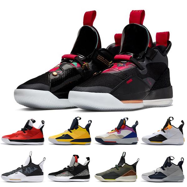 

fashion designer mens basketball shoes jumpman 33s xxxiii cny travis scotts dark grey tech pack se guo ailun camo breathable mens sneakers