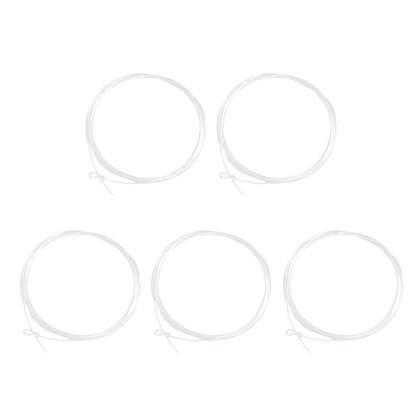

5 pcs fly fishing tapered leader with loop fly fishing leader line