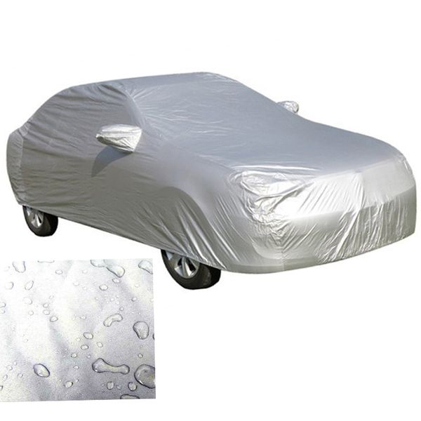 

new full car cover waterproof uv sun protection cover reflector dust rain snow resistant storage protective suv sedan hatchback