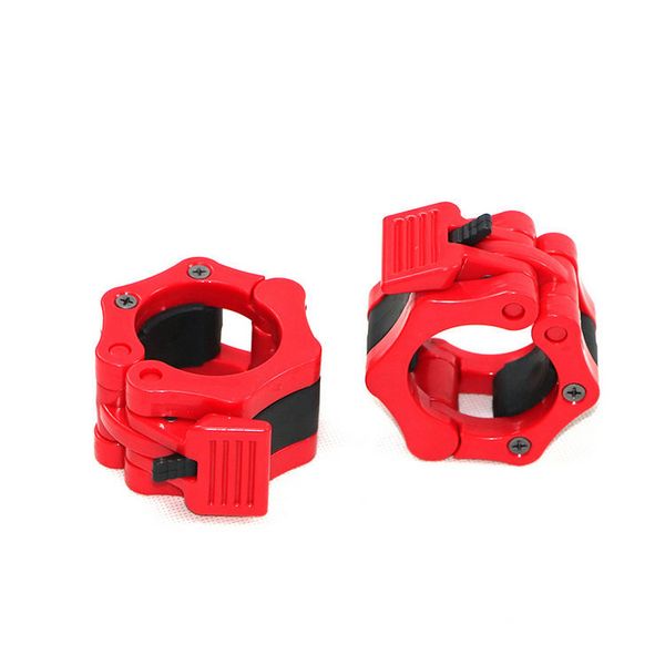 

barbell dumbbell buckle lock jaw barbell collars clamps abs+ nylon 0.3kg/pair only for 50mm olympic barbell olympic set