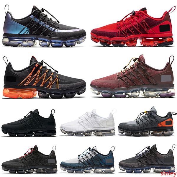

2019 wholesale run utility throwback future men women running shoes triple black white gray designer mens trainer sports sneakers runner