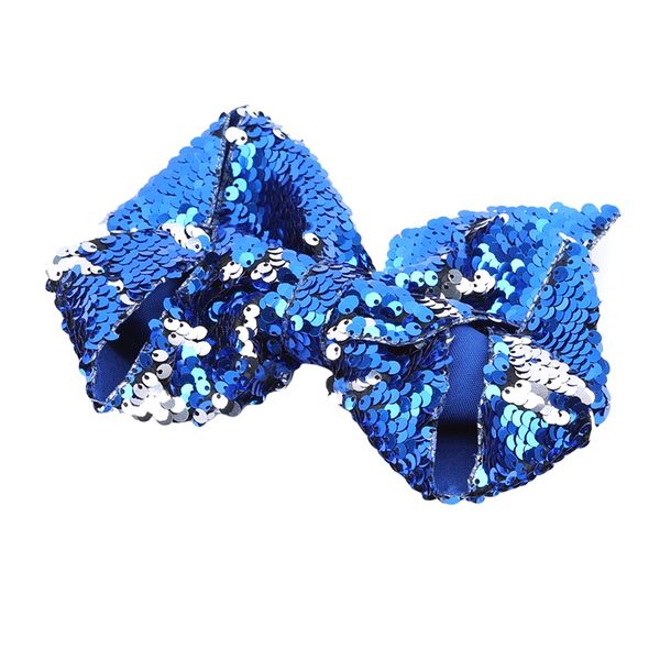 

дети девушки аксессуары для волос блеск реверсивный русалка блестки весы волосы банты заколки клипы для женщин девочек, Slivery;white