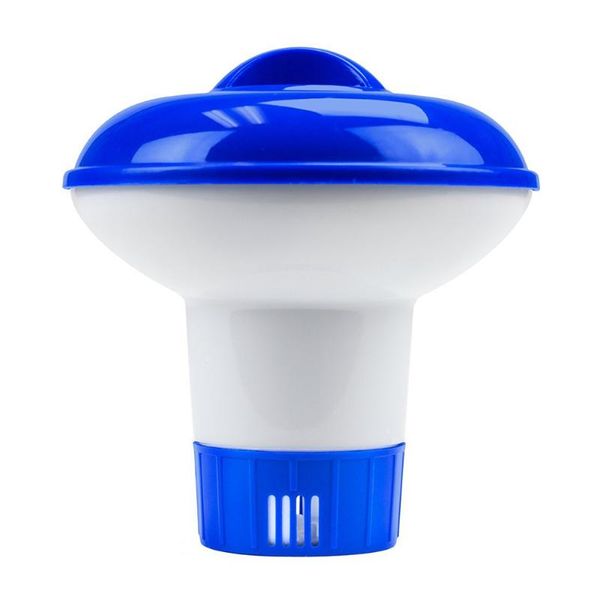 

cleaning swimming pool accessories afloat tool chlorine bromine case floater auto supplier 5 inch spa tablet dispenser