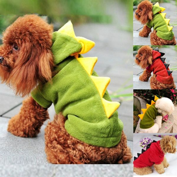 

halloween pet dog dinosaur clothes christmas coat winter cotton soft warm cute clothing princess sweatshirt for small pet outfit
