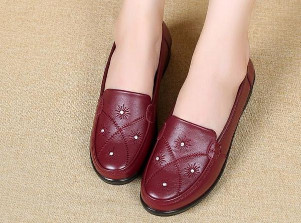 

women's shoes in spring and autumn flat bottom round head @78999, Black