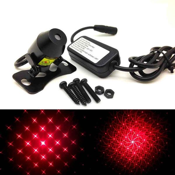 

1pc car laser fog lamp anti-fog light auto rearing signal warming light 12v