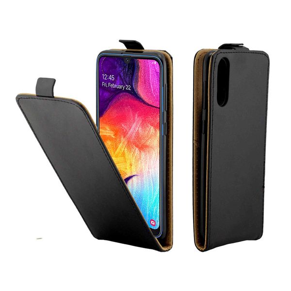 

бизнес кожаный чехол для samsung galaxy a50 чехлы coque вертикальная откидная крышка с гнездом для карты сумки для мобильных телефонов