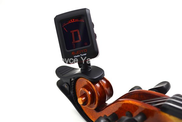 

joyo jt-309 lcd screen clip on digital tuner rotated 360 degree viewing for violin