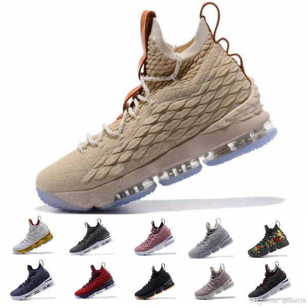 

2019 new arrival xv ep 15s low bhm oreo mens basketball shoes for designer sport training sneakers, White;red